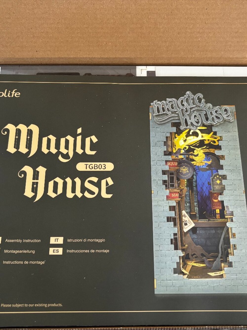 Rolife Booknook & Wonderland Magic House TGB03